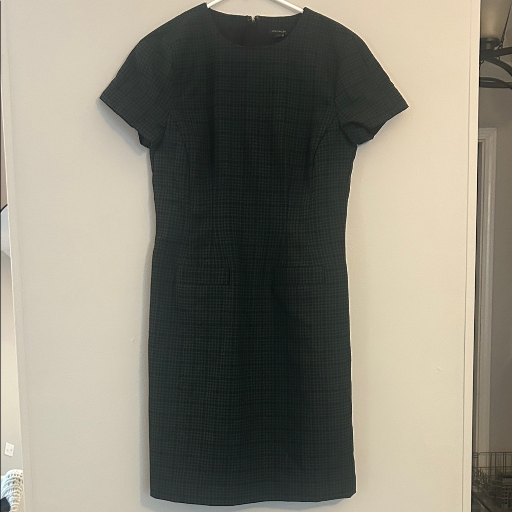 Ann Taylor Plaid Dress
